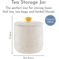 Price & Kensington - Daisy Tea Jar (700ml)