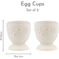 Price & Kensington - Daisy Egg Cups (Set of 2)