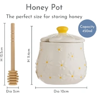 Price & Kensington - Daisy Honey Pot & Drizzler