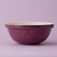 Mason Cash - In The Meadow Daisy Purple Mixing Bowl - 26cm