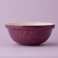 Mason Cash - In The Meadow Daisy Purple Mixing Bowl - 26cm