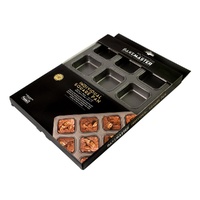 Bakemaster - 12 Cup Square Non-Stick Brownie Pan - 34 x 26cm