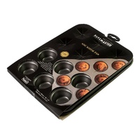 Bakemaster - 12 Cup Non-Stick Mini Muffin Pan - 26 x 20cm