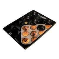 Bakemaster - 12 Cup Non-Stick Muffin Cupcake Pan - 35 x 27cm