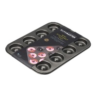 Bakemaster - 12 Cup Mini Doughnut Pan - 35 x 27 x 3cm