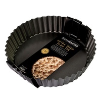 Bakemaster - Round Deep Flan Quiche Pan - 25 x 6cm