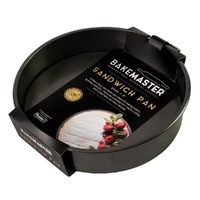 Bakemaster - Round Non-Stick Sandwich Pan - 20 x 4cm