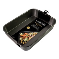 Bakemaster - Medium Deep Non-Stick Roasting Pan - 34 x 26 x 7cm