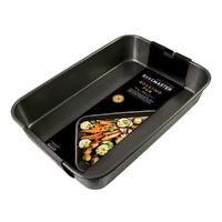Bakemaster - Large Deep Roasting Pan - 39 x 28 x 7cm