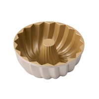 Bakemaster - Classic Fluted Non-Stick Ring Cake Pan - 24 x 24 x 10cm