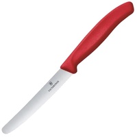 Victorinox Swiss Classic Tomato and Table Knife - Chili Red
