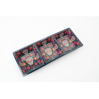 Prepara - Taco Three Section Tray Day Of The Dead