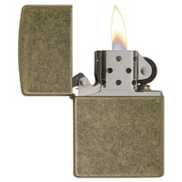 Zippo Lighter - Classic Antique Brass