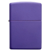 Zippo Lighter - Classic Purple Matte