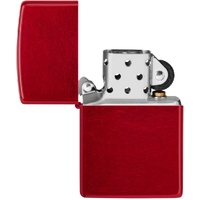 Zippo Lighter - Classic Candy Apple Red