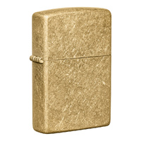 Zippo Lighter - Tumbled Brass