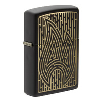 Zippo Lighter - Maze Design