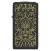 Zippo Lighter - Skull Filigree