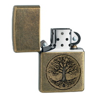 Zippo Lighter - Antique Tree of Life