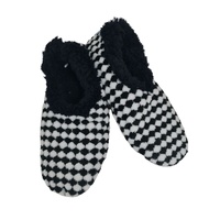 Slumbies Ladies Harlequin Black