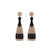 Splosh Celebration Earrings - Champagne