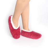 Snugg Ups Ladies Soft Petal - Burgundy