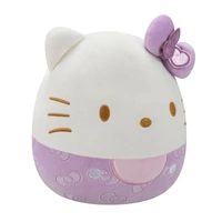 Squishmallows - Sanrio Hello Kitty 50th Anniversary Purple Bows 8"
