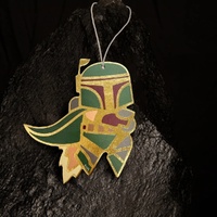Star Wars X Short Story Car Air Freshener - Boba Fett