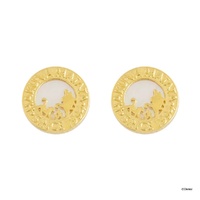 Disney x Short Story Earrings The Lion King Hakuna Matata - Gold