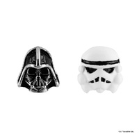 Star Wars x Short Story Earrings - Darth Vader & Stormtrooper - Epoxy