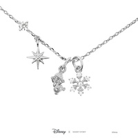 Disney x Short Story Necklace Frozen - Silver