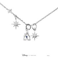 Disney x Short Story Necklace Castle - Silver