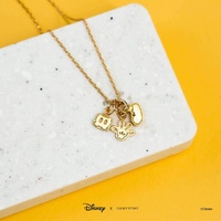 Disney X Short Story Necklace Mickey Shorts Shoe Glove - Gold