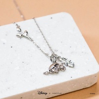 Disney X Short Story Necklace Eeyore - Silver