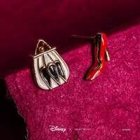 Disney x Short Story Earrings Cruella De Vil Bag And Heel - Epoxy