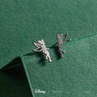 Disney x Short Story Earrings Tinkerbell - Silver