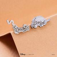 Disney x Short Story Earrings Tigger And Eeyore - Silver