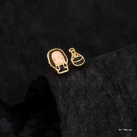 Harry Potter x Short Story Earrings - Snape & Potion - Epoxy