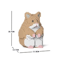 Jekca Animals - Hamster 18cm