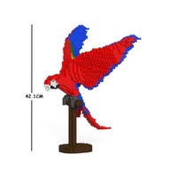 Jekca Animals - Scarlet Macaw 42cm