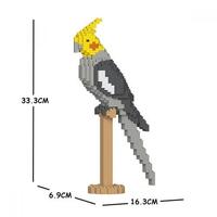 Jekca Animals - Cockatiel Grey 33cm