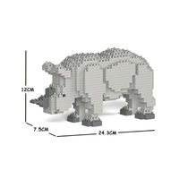Jekca Animals - Rhino 12cm