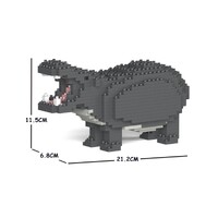 Jekca Animals - Hippo 11cm
