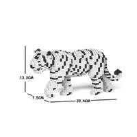 Jekca Animals - White Tiger 13cm