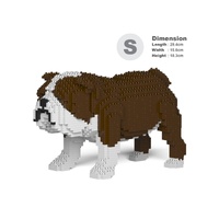 Jekca Animals - English Bulldog Brown 18cm