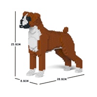 Jekca Animals - Boxer Brown 25cm