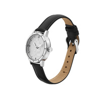 The Original Mickey Collection Watch - Silver + Black 31mm Mickey's 90th Special Edition