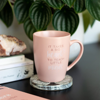Splosh Teacher Mug - It Takes A Big Heart To Teach Little Minds