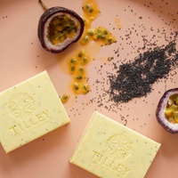 Tilley Fragranced Vegetable Soap - Passionfruit & Poppy Seed