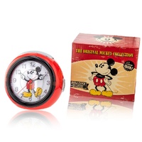 The Original Mickey Collection Mickey Mouse Musical Alarm Clock - Red